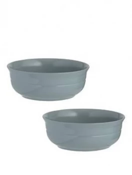 Image of Typhoon World Foods Set Of 2 Ramen Bowls In Blue