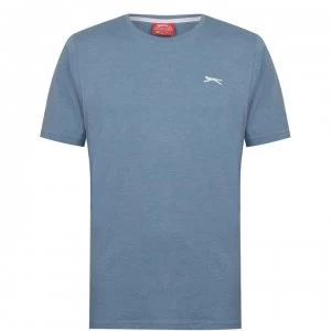 Image of Slazenger Plain T Shirt Mens - Denim Marl