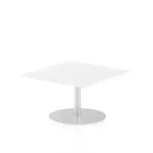Image of Italia Poseur Table Square 800800 Top 475 High White