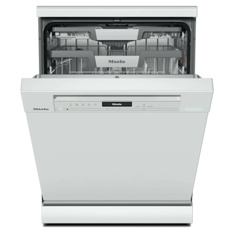Image of Miele G7600SCWH 60cm Freestanding AutoDos PowerDisk Dishwasher - White G7600SCWH