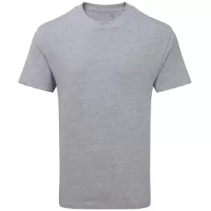 Image of Anthem Unisex Adult Marl Organic Heavyweight T-Shirt (L) (Grey Marl)