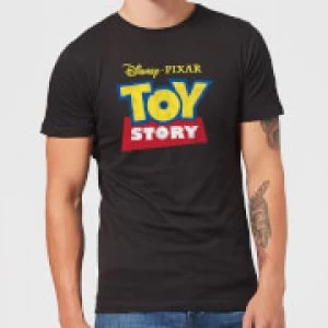 Image of Toy Story Logo Mens T-Shirt - Black - M