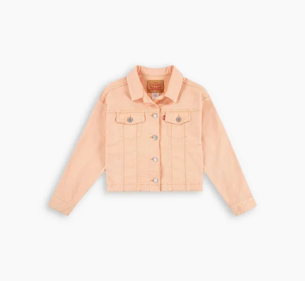 Image of Kids Color Baby Baggy Trucker - Orange / Coral Sands