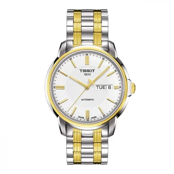Image of Tissot Stainless Steel & Gold Plated Bracelet Watch