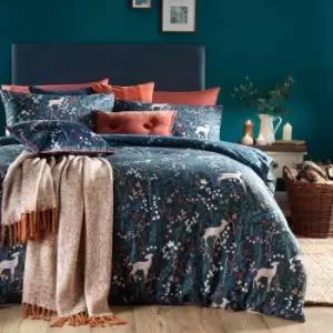 Image of Furn. Richmond King Duvet Cover Set Cotton Polyester Midnight