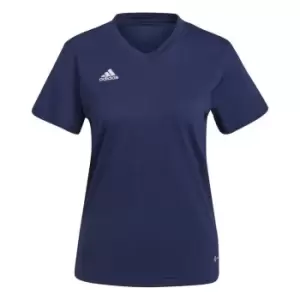 Image of adidas ENT22 T Shirt Womens - Blue