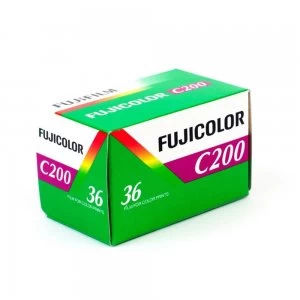 Image of Fuji Fujifilm Fujicolor C200 35mm 135 36 Exposure Colour Print Film