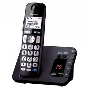 Image of Panasonic KX-TGE720EB Easy Use Digital Cordless Telephone
