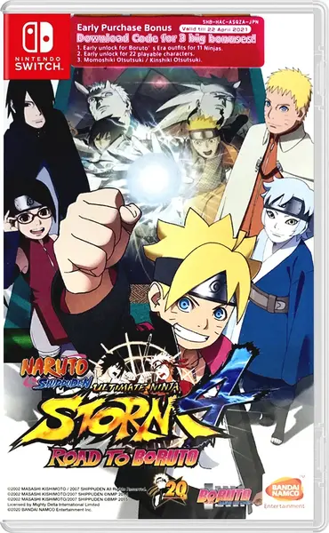Image of Naruto Shippuden Ultimate Ninja Stotm 4 Road To Boruto Nintendo Switch Game