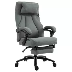 Image of Vinsetto Executive Office Chair With Vibration Massage Pillow USB Power Wheels