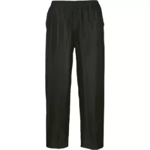 Image of Portwest Classic Rain Trousers Black 7XL