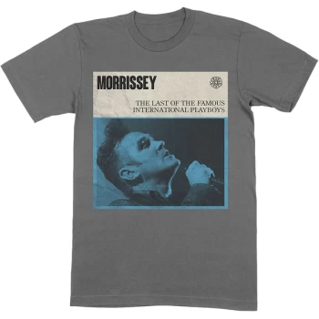 Image of Morrissey - International Playboys Unisex X-Large T-Shirt - Grey