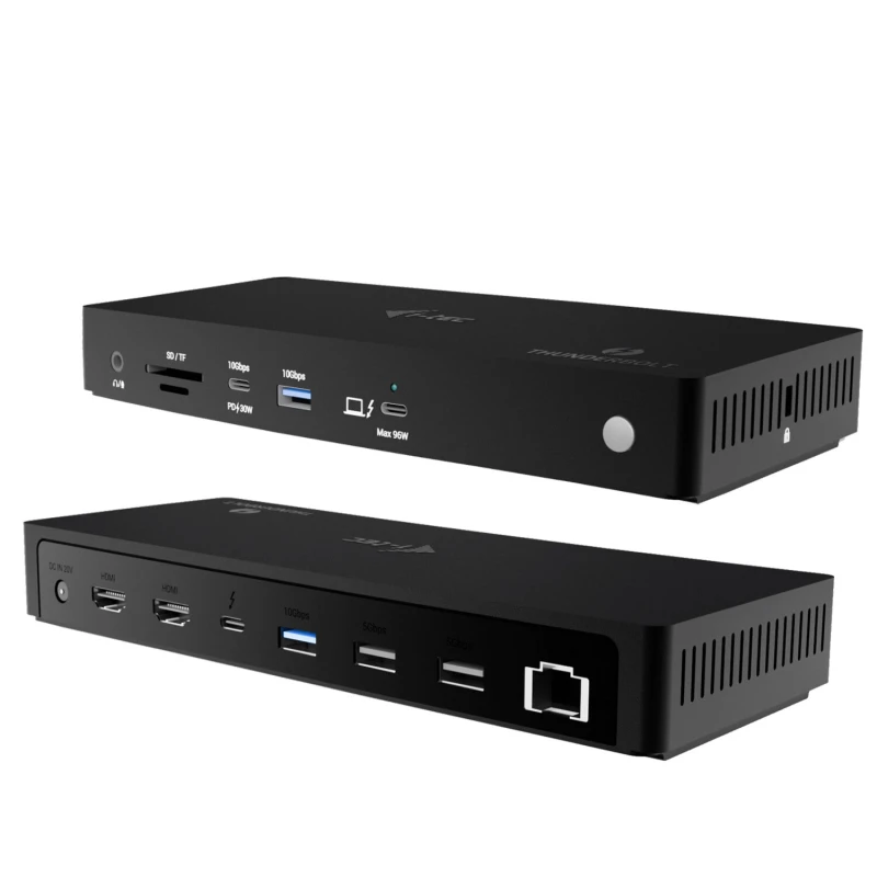 Image of i-tec i-tec Thunderbolt4 Triple Display Docking Station + Power Delivery 96W TB4TRIPLEDOCKPDUK