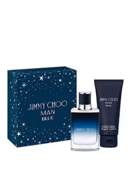 Image of Jimmy Choo Man Blue 50ml Eau de Toilette & 100ml Shower Gel Gift Set