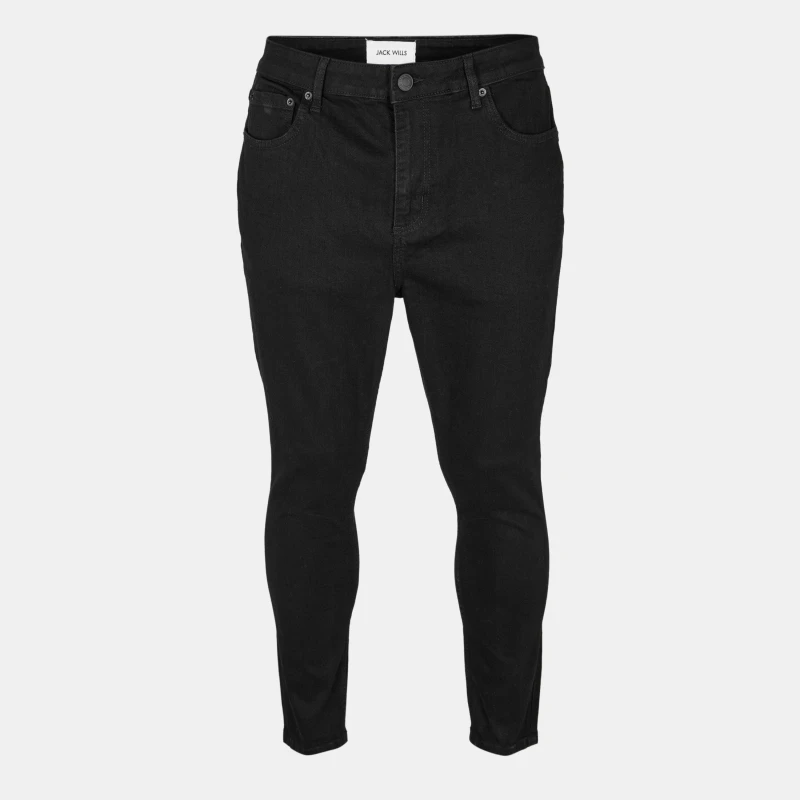 Image of Jack Wills Jack Skinny Jeans Black male 28W S