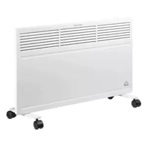 Image of Etna Convector Radiator Heater with Adjustable Thermostat Safety Cut-Off - White