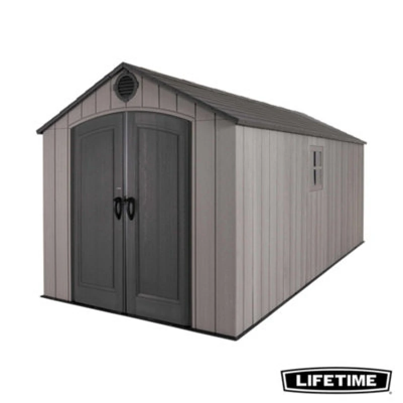 Image of Lifetime Lifetime - 8 Ft. x 17.5 Ft. Outdoor Storage Shed 60352