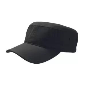 Image of Atlantis Army Military Cap (One Size) (Black)