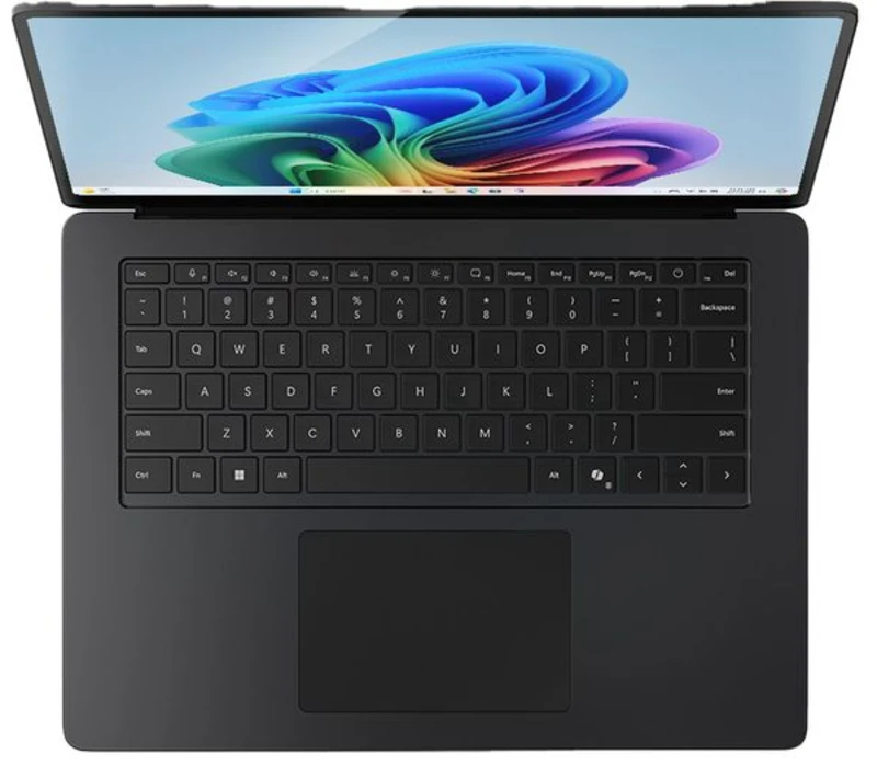 Image of Microsoft 15" Surface Laptop - Qualcomm Snapdragon X Elite, 1TB SSD, Black 196388284634