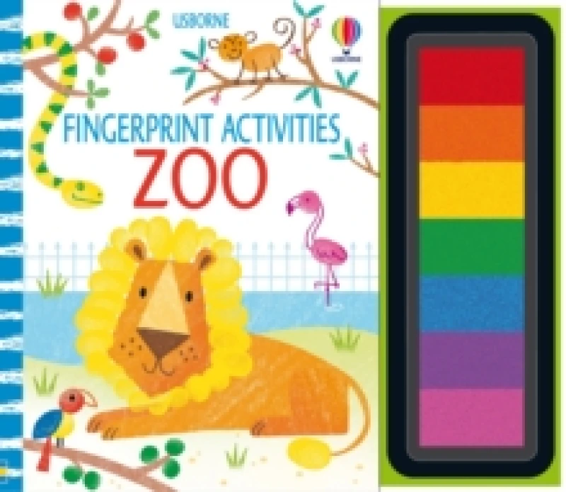 Image of Fingerprint Activities Zoo Spiral bound