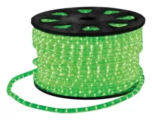 Image of LED Rope Light with Wiring Accessories 45m Green