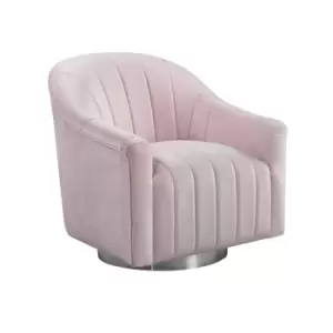 Image of LPD Tiffany Swivel Chair Pink