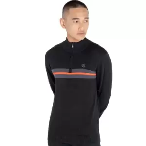 Image of Dare 2b Mens Dutiful Quick Drying Full Zip Knitted Sweater S- Chest 38', (97cm)