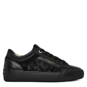 Image of ANDROID HOMME Venice Leather Sneakers - Black