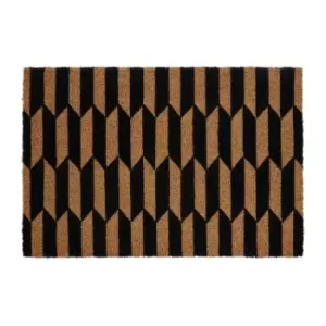 Image of Arrow Pattern Coir Doormat