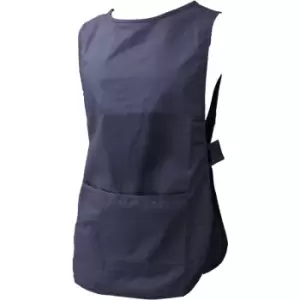 Image of Womens/Ladies Workwear Tabard (s) (Navy Blue) - Navy Blue - Dennys