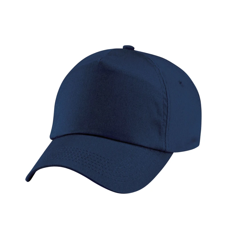 Image of Beechfield Original 5 Panel Cap in Navy Navy Unisex One Size
