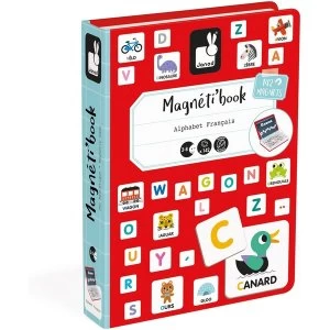 Image of Janod Magneti'Book Alphabet Game - French Version