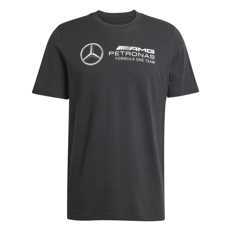 Image of Adidas Mercedes AMG Graphic T-Shirt Petronas Formula One Team DNA Noir Male XS
