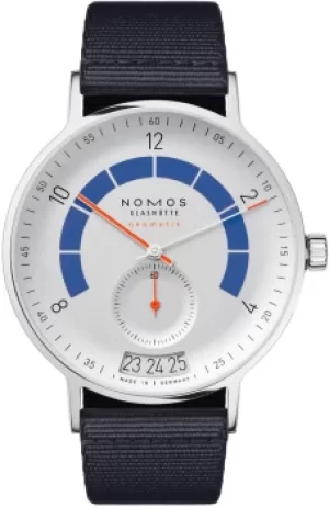Image of Nomos Glashutte Watch Autobahn Neomatik 41 Date Sports Grey Sapphire Crystal