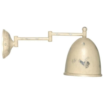 Image of Linea Verdace Lighting - Linea Verdace Pharmacy Dome Wall Light Cream