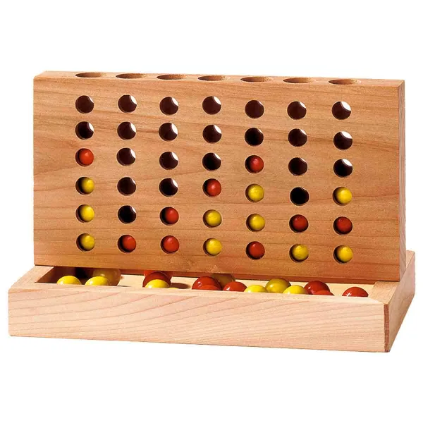 Image of Goki Wooden Four In A Row