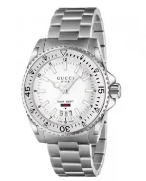 Image of Gucci Dive Mens Watch YA136302 YA136302