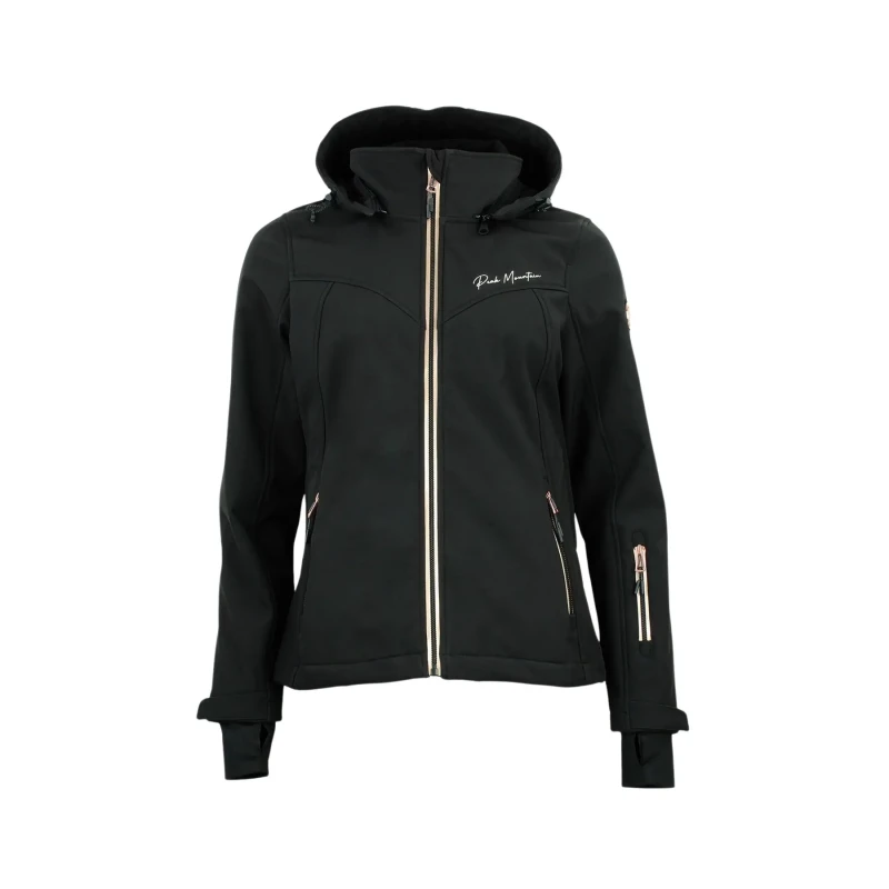 Image of Womens jacket Peak Mountain Softshell Amaleoff Noir Female L