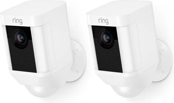 Image of Ring Spotlight Camera Battery 2 Pack White