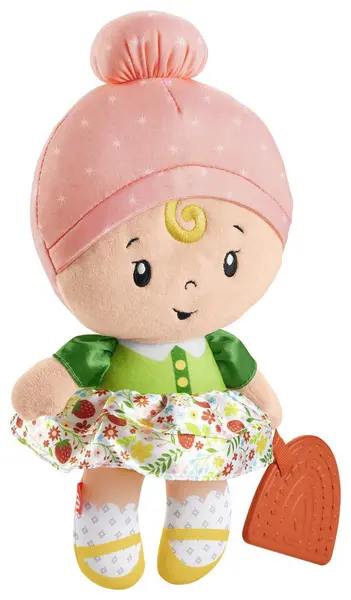 Image of Fisher-Price Cuddle & Chime First Babydoll Plush Toy