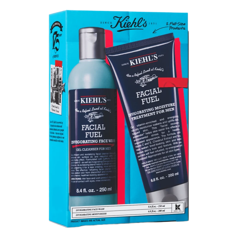 Image of Kiehl's Facial Fuel Mens Gift Set