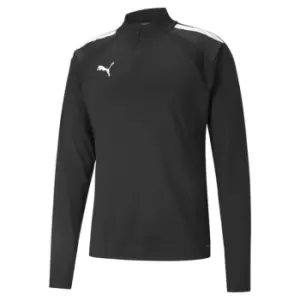 Image of Puma Zip Top Mens - Black