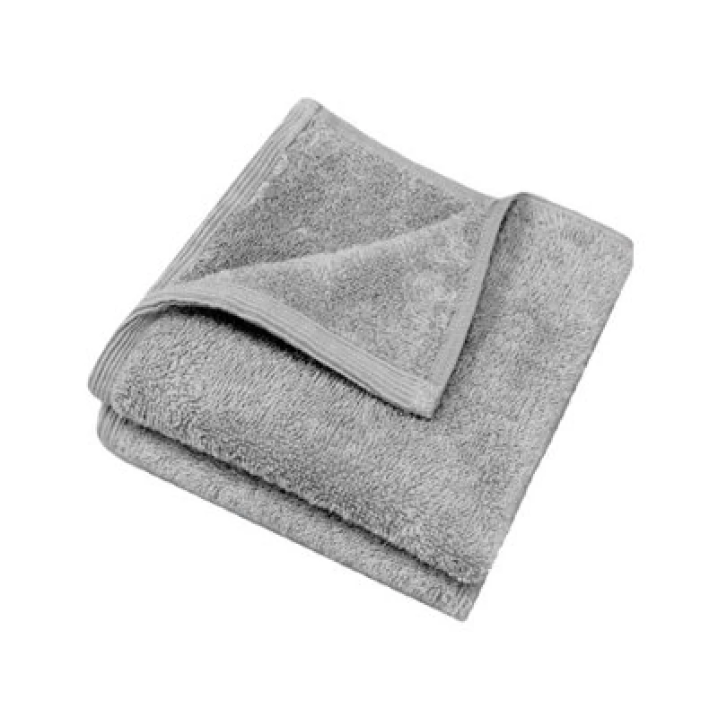 Image of Allure Bath Fashions Bamboo Face Cloths - Pack Of 2 Face Flannels (Silver Grey)