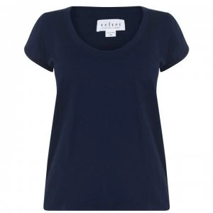 Image of Velvet Katie T Shirt - Midnight