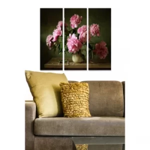 Image of MDF154171406 Multicolor Decorative MDF Painting (3 Pieces)