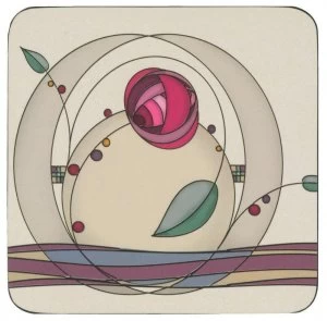 Image of Denby Tiffany Rose Coasters Set of 6