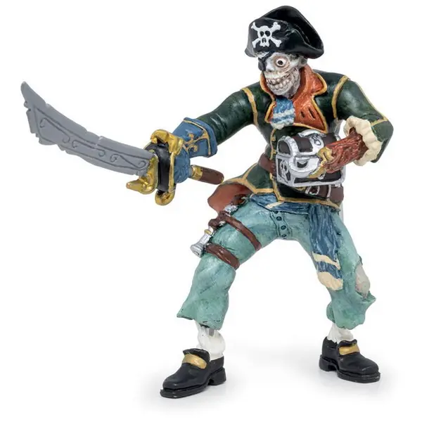 Image of PAPO Pirates and Cosairs Zombie Pirate Toy Figure - Multi One Size