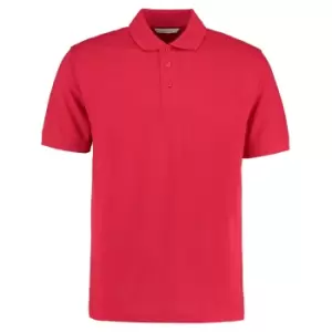 Image of Kustom Kit Mens Klassic Superwash Short Sleeve Polo Shirt (M) (Red)