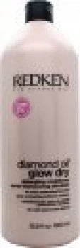 Image of Redken Diamond Oil Glow Dry Conditioner 1000ml