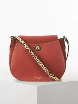 Image of Luella Grey Natasha Saddle Crossbody - Winter Rose